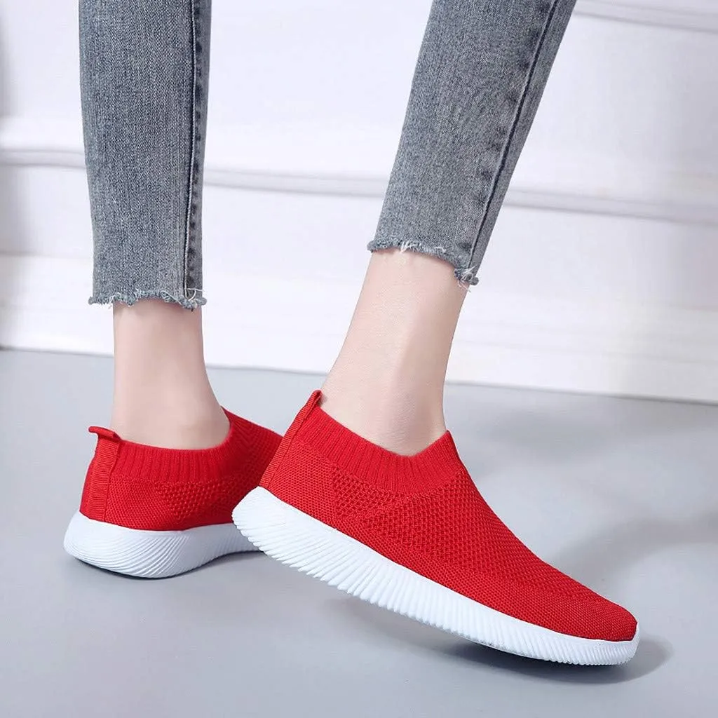 Trendy Wedge Sneakers for Women 2023 Zapatos Comodos De Mujer Suaves para Fiesta Workout Shoes for Women Wide Fit Plantar Fasciitis Sneakers Women Arch Support White Slip On Sneakers Women Black