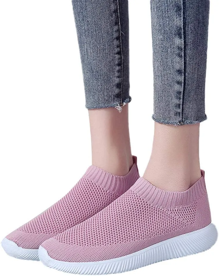 Trendy Wedge Sneakers for Women 2023 Zapatos Comodos De Mujer Suaves para Fiesta Workout Shoes for Women Wide Fit Plantar Fasciitis Sneakers Women Arch Support White Slip On Sneakers Women Black