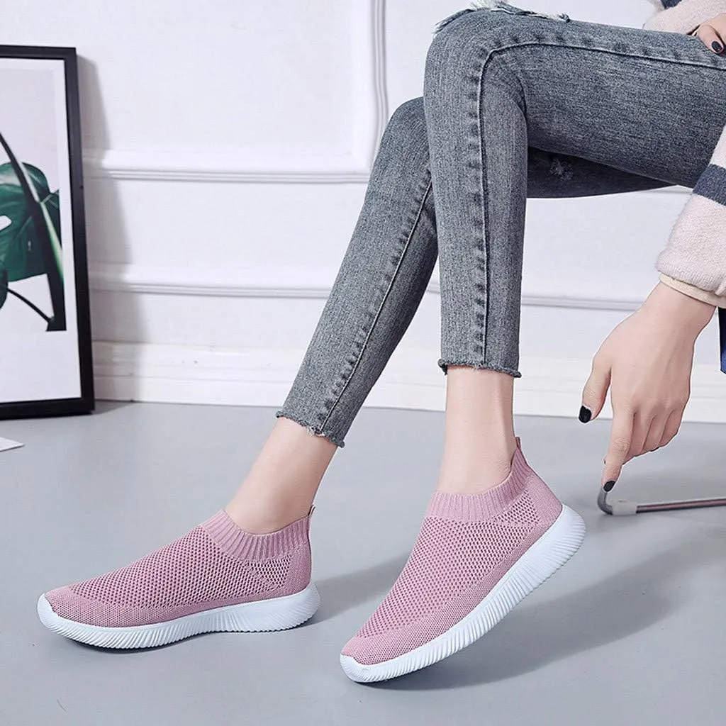 Trendy Wedge Sneakers for Women 2023 Zapatos Comodos De Mujer Suaves para Fiesta Workout Shoes for Women Wide Fit Plantar Fasciitis Sneakers Women Arch Support White Slip On Sneakers Women Black