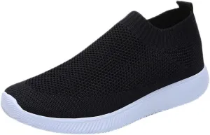 Trendy Wedge Sneakers for Women 2023 Zapatos Comodos De Mujer Suaves para Fiesta Workout Shoes for Women Wide Fit Plantar Fasciitis Sneakers Women Arch Support White Slip On Sneakers Women Black