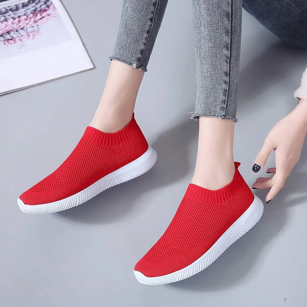 Trendy Wedge Sneakers for Women 2023 Zapatos Comodos De Mujer Suaves para Fiesta Workout Shoes for Women Wide Fit Plantar Fasciitis Sneakers Women Arch Support White Slip On Sneakers Women Black
