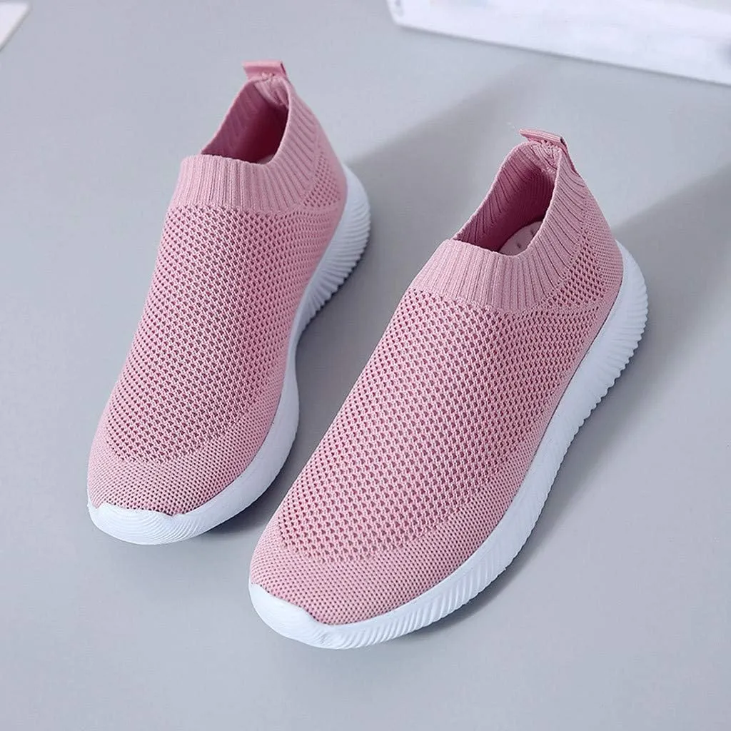 Trendy Wedge Sneakers for Women 2023 Zapatos Comodos De Mujer Suaves para Fiesta Workout Shoes for Women Wide Fit Plantar Fasciitis Sneakers Women Arch Support White Slip On Sneakers Women Black