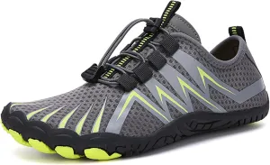 Unisex Grounded Footwear Summer Breathable Quicky Dry Slip On Wide Toe Box Sneakers Lightweight Athletic Color Block Beach Water Shoes Comfortable Outdoor Hiking Sneakers