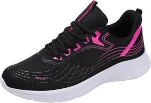 White High Top Sneakers for Women Wide Width Walking Shoes Women Arch Support Wide Walking Shoes for Women Slip Ons Running Shoes for Women Wide Fit Size 9 Wide Women's Round Toe Slip On Tennis Shoes