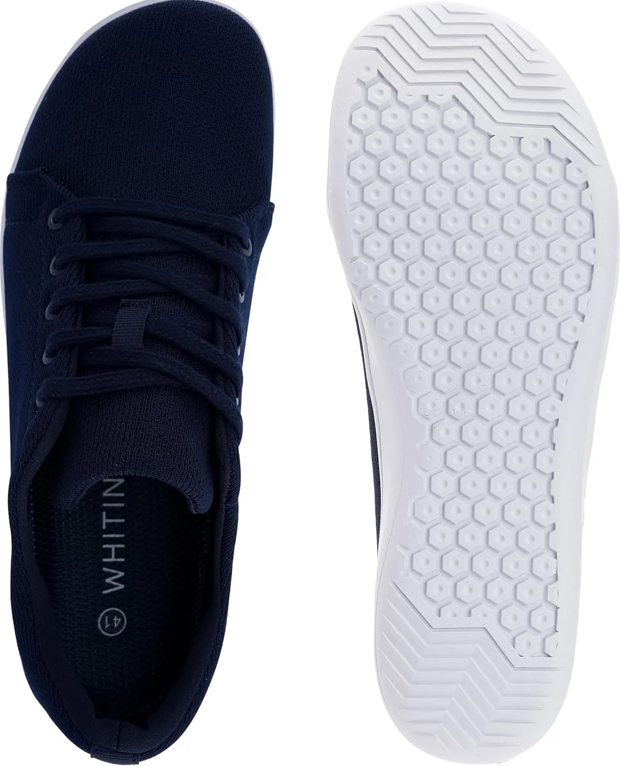 WHITIN Men's Minimalist Barefoot Sneakers | Wide fit | Zero Drop Sole
