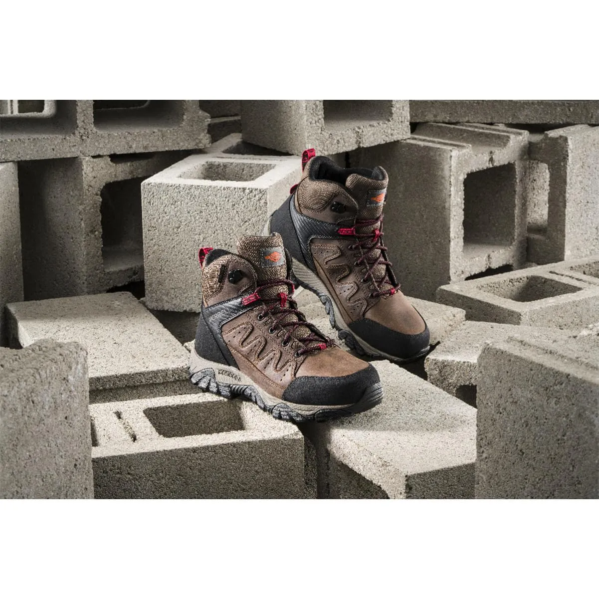 Windoc Waterproof Steel Toe Mid Men's Construction Boot, Rye, 10.5