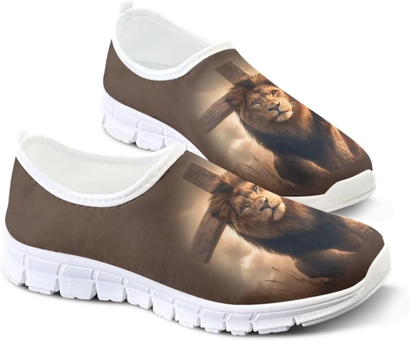 Women Casual Loafers Animal Print Non Slip Work Shoes Wide Width Low-Cut Flat Sneakers Everyday Footwear