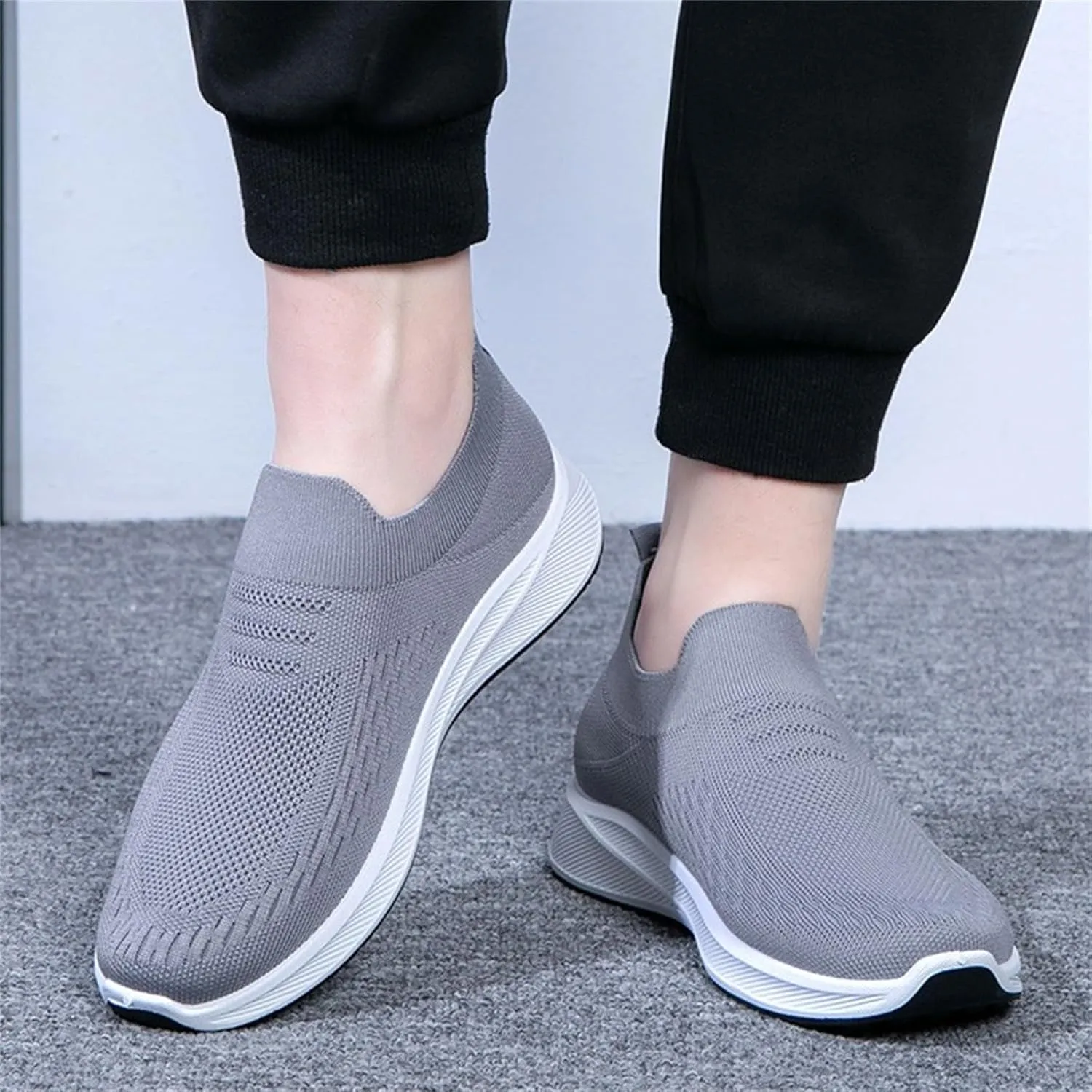 Women Running Shoes Lightweight Breathable Walking Shoes Non Slip Sneakers Mesh Workout Casual Sports Sneaker