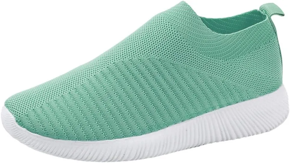 Women Running Shoes Lightweight Tennis Shoes Non Slip Running Shoes for Men Walking Shoes Casual Wedge Sneakers White Tennis Shoe Loafers Shoe