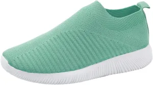 Women Running Shoes Lightweight Tennis Shoes Non Slip Running Shoes for Men Walking Shoes Casual Wedge Sneakers White Tennis Shoe Loafers Shoe