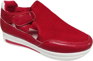 Women Sneakers Size 6 Wide Zapatos CóModos para Embarazadas Slip On Shoes for Elderly Women Womens High Top Sneakers White Tenis Negros para Caminar De Mujer Comodos