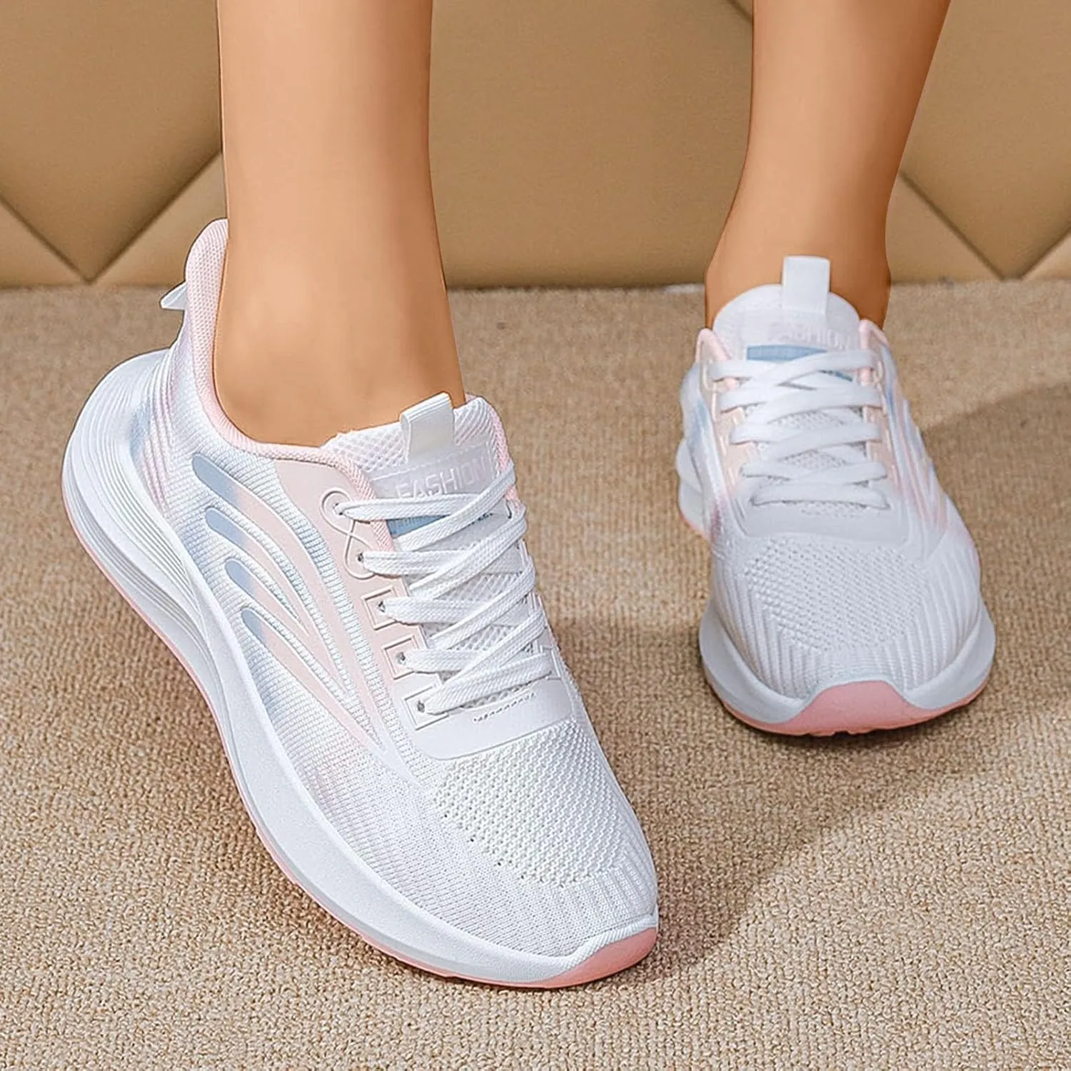 Women Sneakers Size 9 Wide Slip On Shoes for Women 2023 Walking Shoes for Women Slip Ons Women High Top Ankle Support Sneakers by Zipper Pull On Sneakers Womens with Good Arch Support
