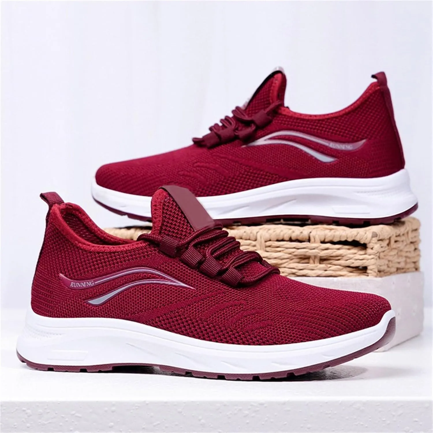 Women Wide Toe Box Shoes Wide Width Sneakers Running Shoes Non-Slip Tennis Breathable Walking Athletic Sneakers