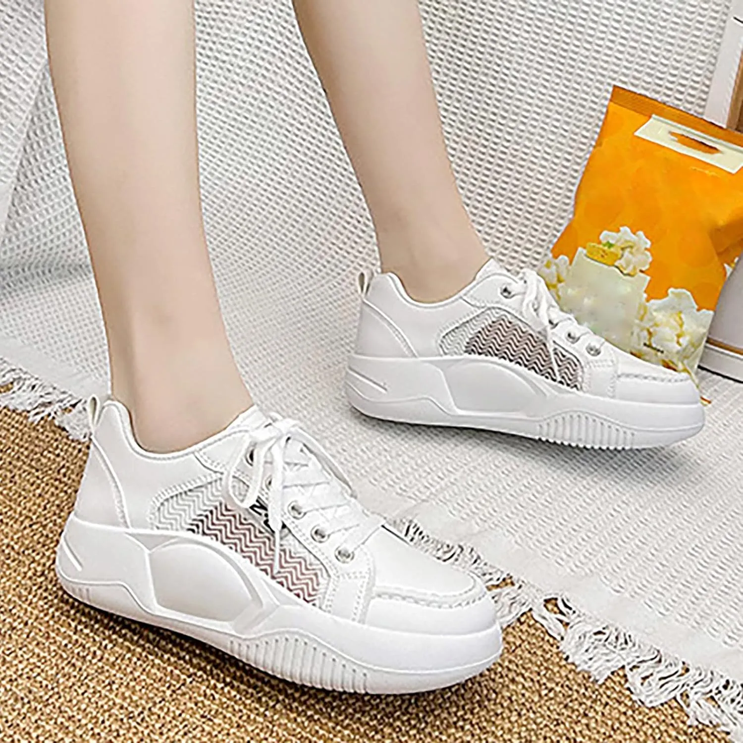 Womens Black Sneakers Size 9.5 Wide Zapatos De Mujer De Vestir Comodos Negros Cerrados Nursing Shoes Women Comfortable White Women's Sneakers Size 9.5 Wide Women's Slip On Tennis Shoes Size 9