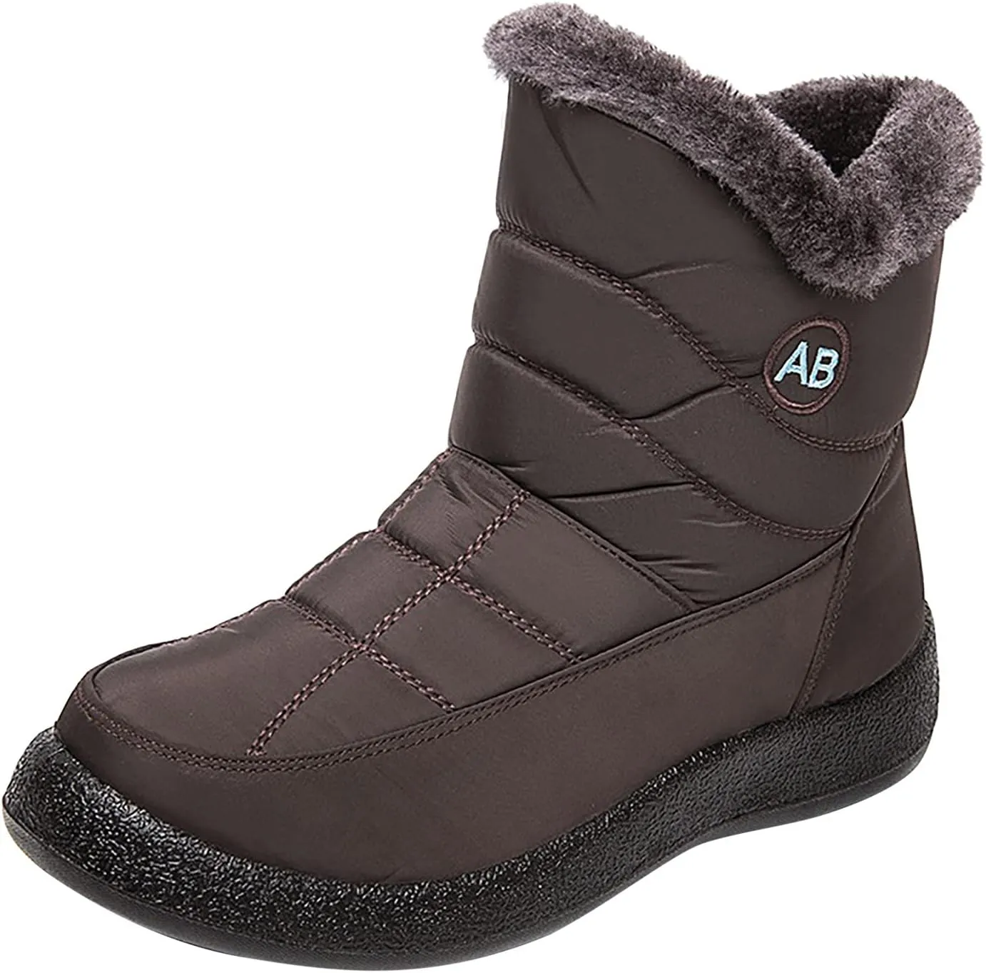 Womens Boots Winter Cute Ladies Premium Warm & Comfy Snow Boots Snow Boots Womens Winter Ankle Boots Ladies Plush Lined Snow Boot Barefoot Shoes Men Mens Booties Winter