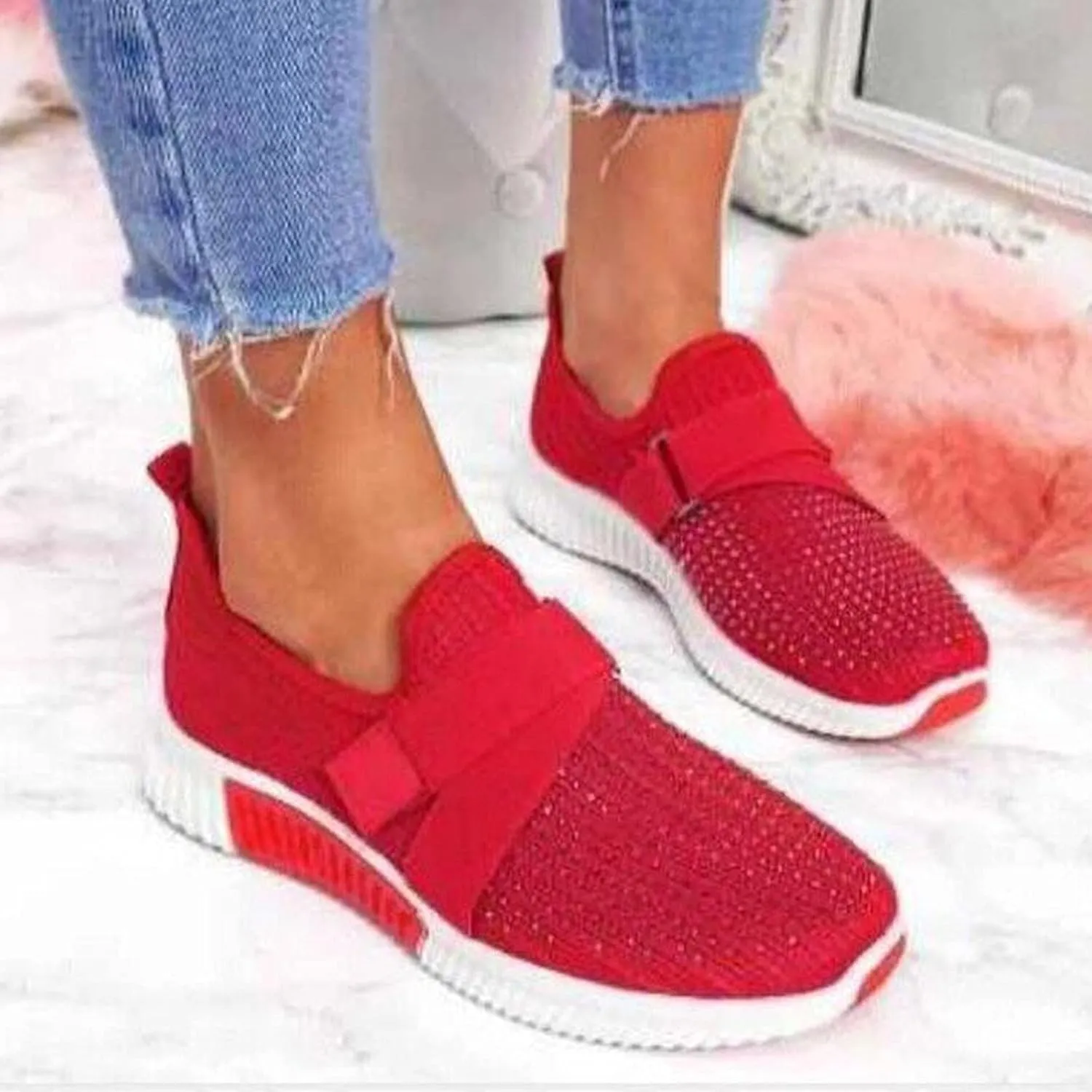 Women's Fashion Sneaker Non Slip Lace Up Comfort Women's Work or Walking Sneakers Basketball Shoes for Women Sports Loafer Women Mid Top Sneakers Women