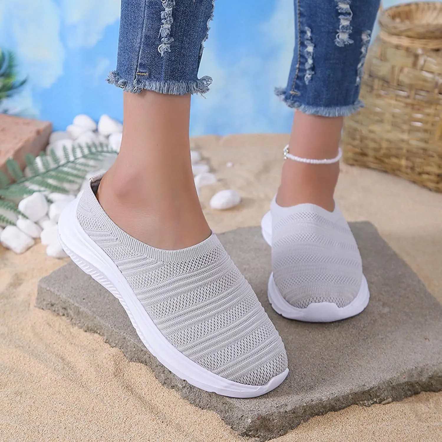 Womens Fashion Sneakers Casual White Tennis Walking Shoes Shoes for Women Non Slip Comfortable Fashion Tennis Shoes