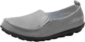 Women's Flats Shoes Slip On Work Shoes Comfort Walking Shoes Lightweight Comfort Penny Loafers Classic Wide Flats