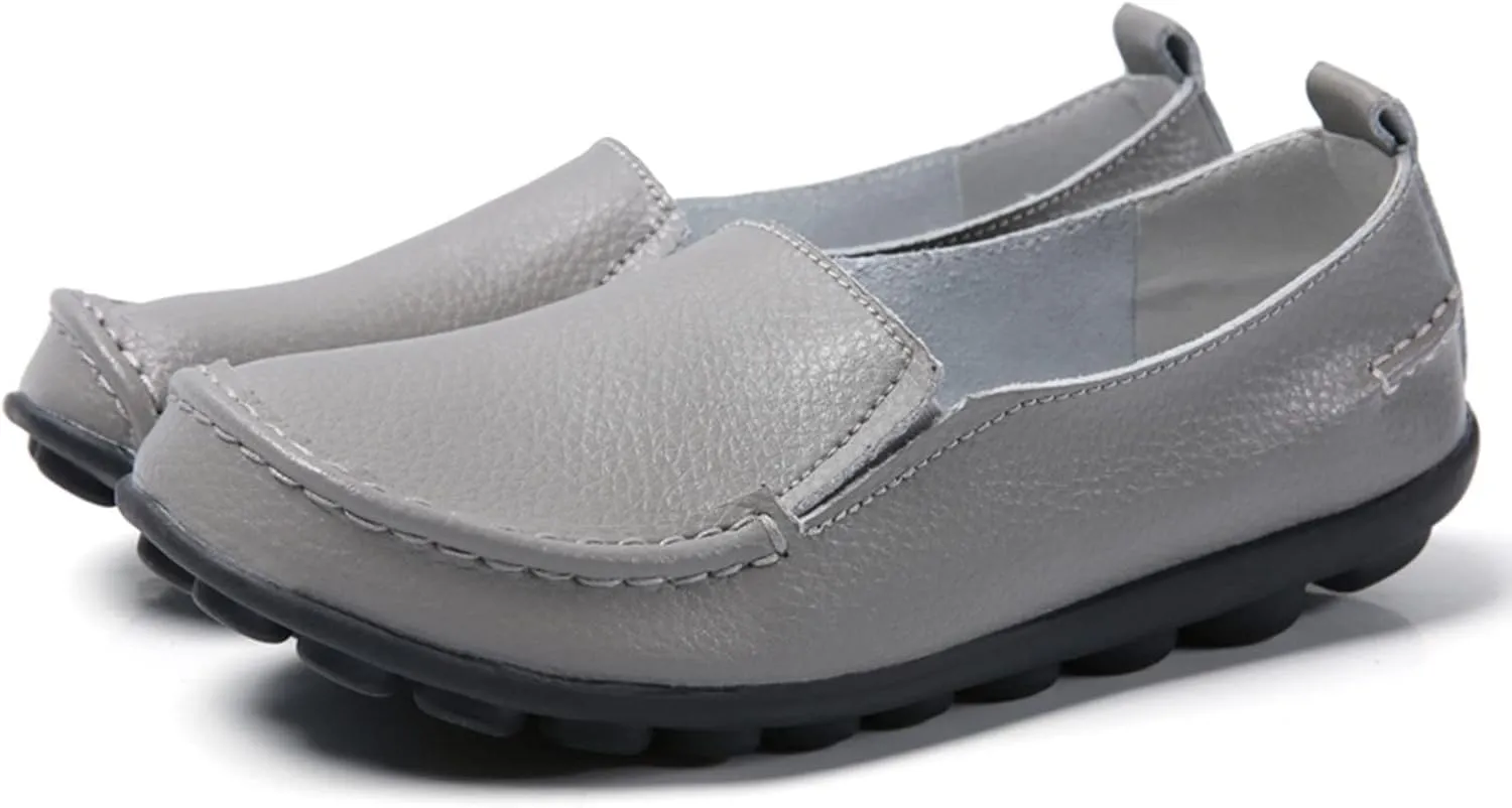 Women's Flats Shoes Slip On Work Shoes Comfort Walking Shoes Lightweight Comfort Penny Loafers Classic Wide Flats