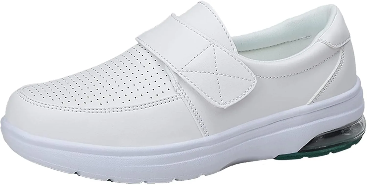 Women's Healthcare Nursing Shoes Slip On Work Shoe Lightweight Comfortable Nurse Shoes Slip Resistant Food Service Work Loafer All Day Comfort Nursing Footwear