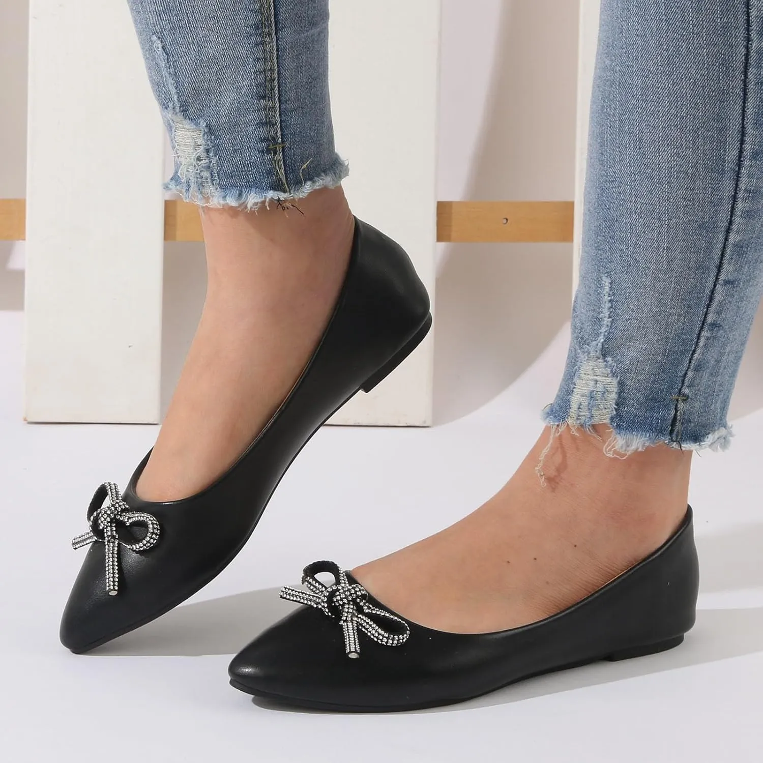 Women's Lace up Loafers Women Shoes Fashionable Flat Sole Single Shoes Fly Woven Thickened Soft Sole Casual Flat