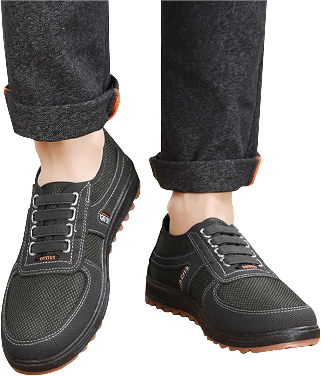 Womens Light Weight Walking Sneakers Size 10 Wide Slip On Sneakers Women Wide Fit Womens Slip On Shoes with Arch Support Womens Sneakers Size 6 Slip Ons Size 9 Women's Slip Resistant Shoes