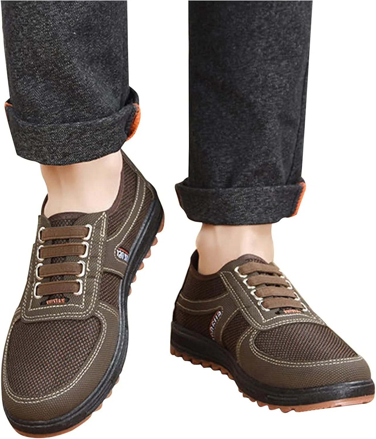 Womens Light Weight Walking Sneakers Size 10 Wide Slip On Sneakers Women Wide Fit Womens Slip On Shoes with Arch Support Womens Sneakers Size 6 Slip Ons Size 9 Women's Slip Resistant Shoes