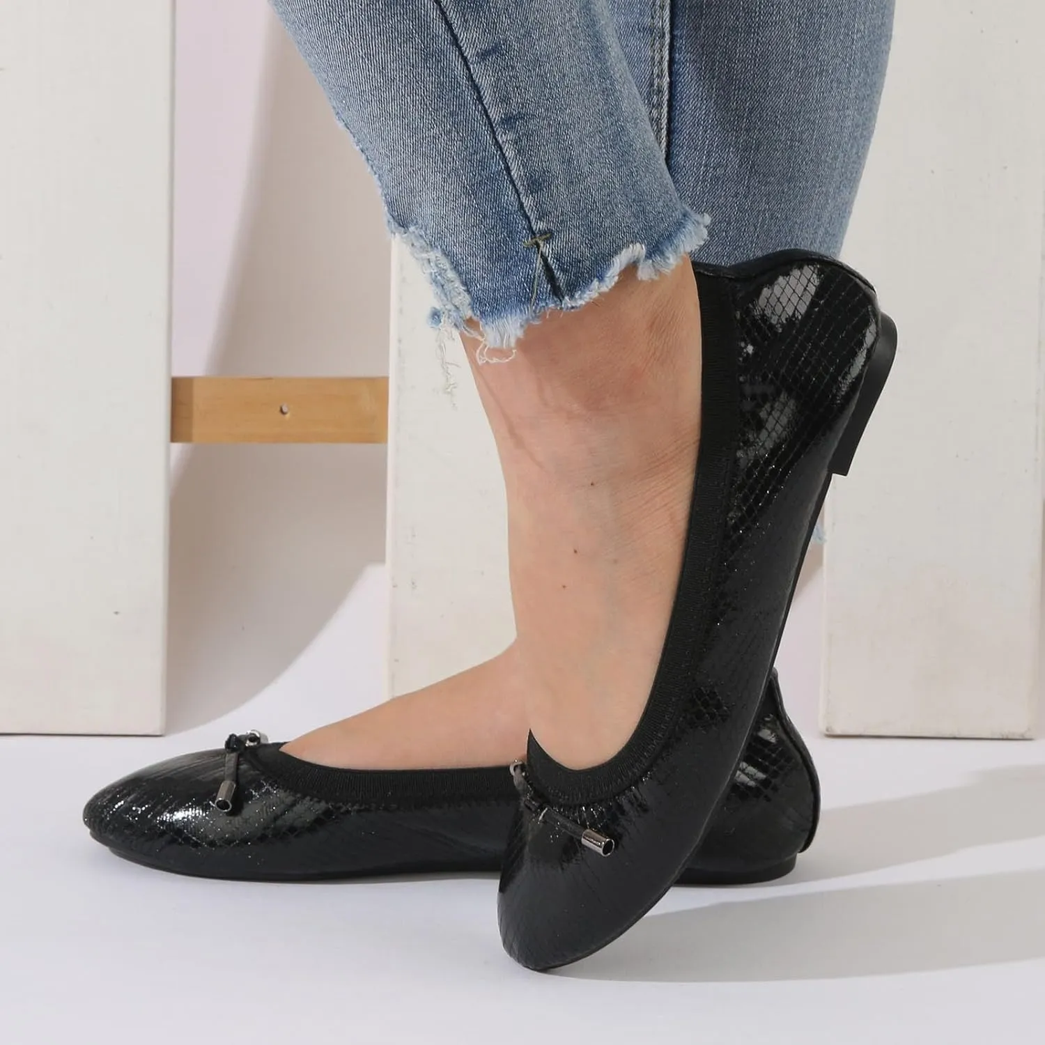 Women's Loafer Flat Women Shoes Fashionable Flat Sole Single Shoes Fly Woven Thickened Soft Sole Casual