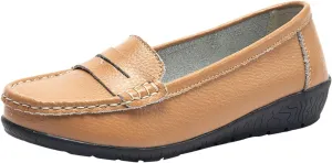 Women's Loafer Shoes Shoes Casual Women's Single Solid Loafers Casual Color Flat