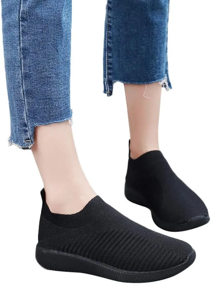 Womens Non Slip Work Shoes Slip On Water Resistant Slip On Shoes Women Jogging Men Casual Dress Shoes White Platform Sneakers Waterproof Tennis Shoe White Loafers