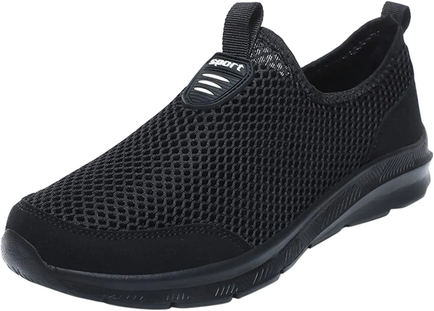 Womens Non Slip Work Shoes Slip On Water Resistant Womens Running Shoes Comfort White Casual Shoes Dress Sneakers White Tennis Shoe Cross Trainer Shoe