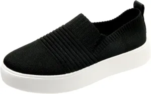 Women's Orthopedic Flat Breathable Mesh Sneakers,Casual Non-Slip Walking Shoes Comfortable Soft Sole Tennis Shoes