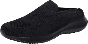 Womens Orthopedic Walking Loafers Slip On Sneakers with Arch Support Comfortable Casual Shoes Plantar Fasciitis Relief Foot Heel Pain Diabetic Feet
