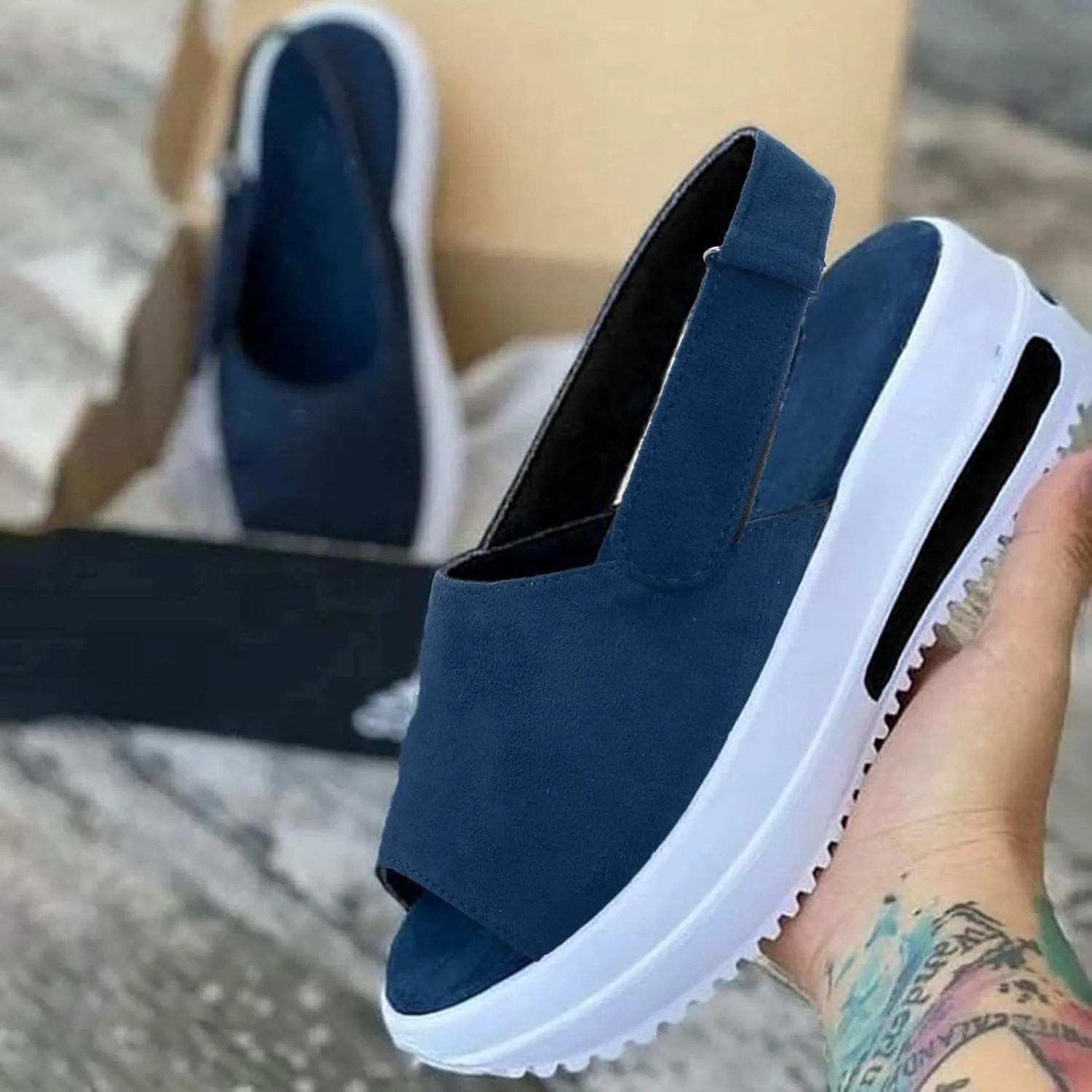 Womens Platform Sneakers Zapatos para Hacer Ejercicio Mujer Women Slip On Shoes Dressy Gym Shoes for Women Weight Lifting Flat Women's Wide Width Athletic Walking Shoes