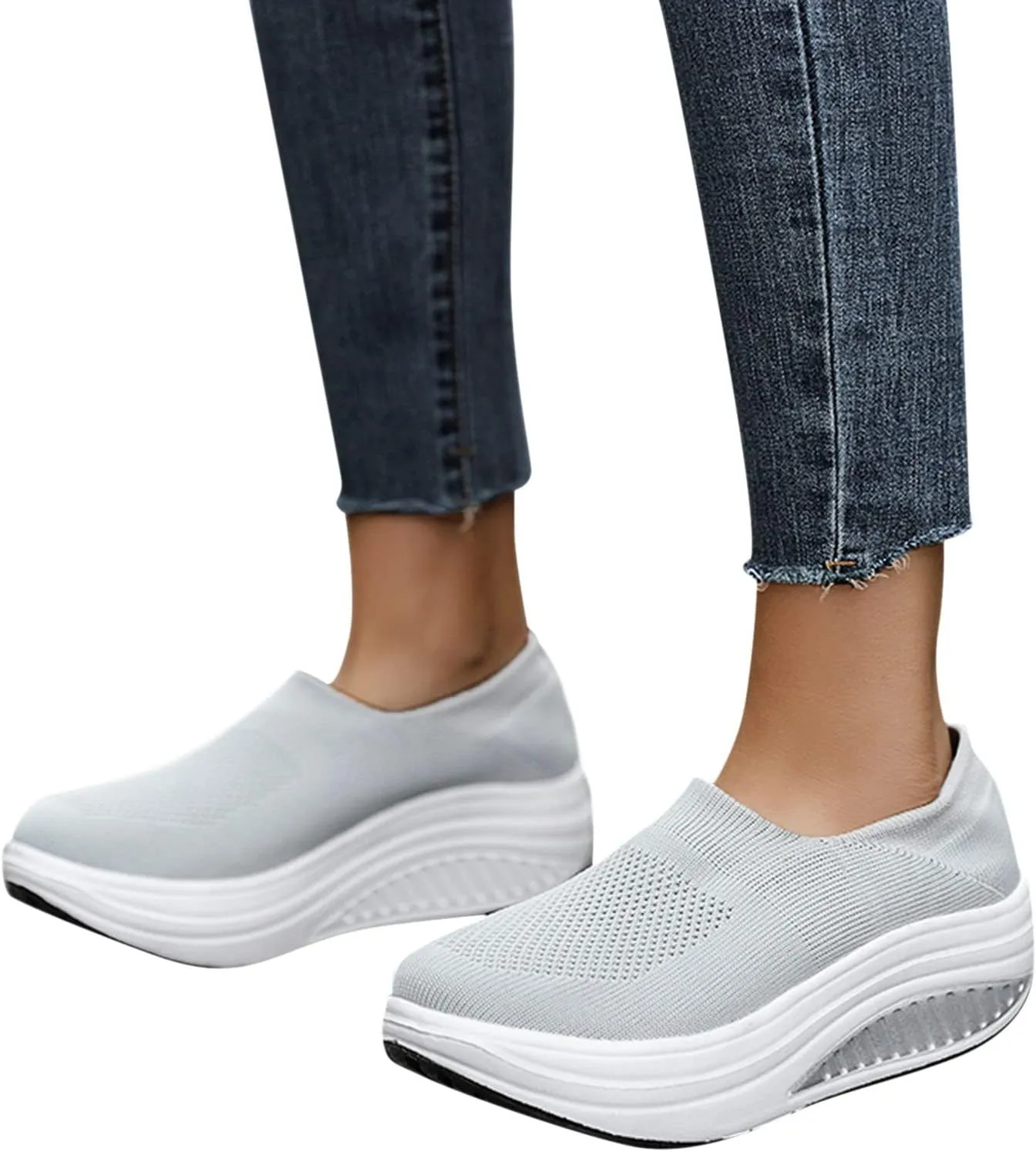 Womens Running Shoes Size 7 Wide Zapatos Antideslizante Para Mujer Womens Basketball Shoes Size 8 High Top Womens Walking Shoes Sock Sneakers Zapatos Negros Para Embarazadas