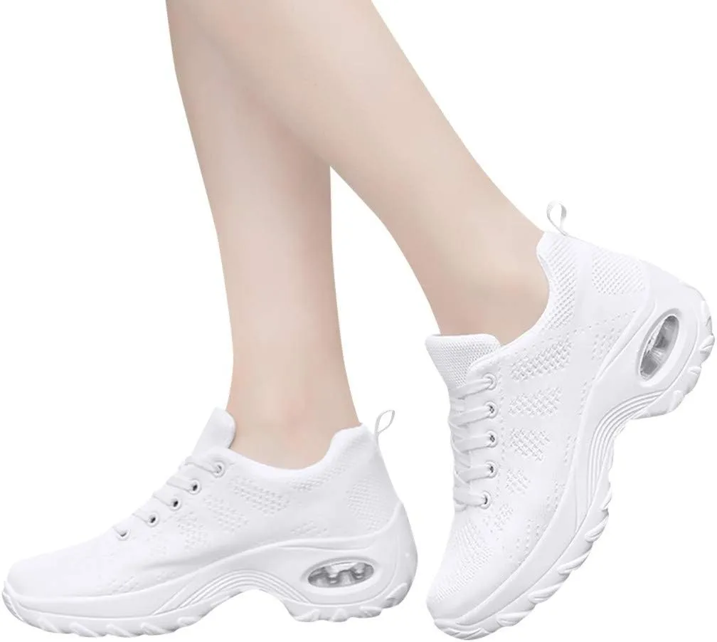 Womens Running Sneakers Women's Non Slip Work Shoes Casual Shoes for Women Women's Slip on Low Top Casual Shoes