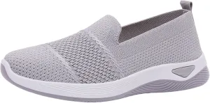 Womens Shoes Slip On Women's Sneakers Loafers Casual Solid Color Lightweight Cute Round Toe Running Shoes Loafers for Women Casual Walking Shoe
