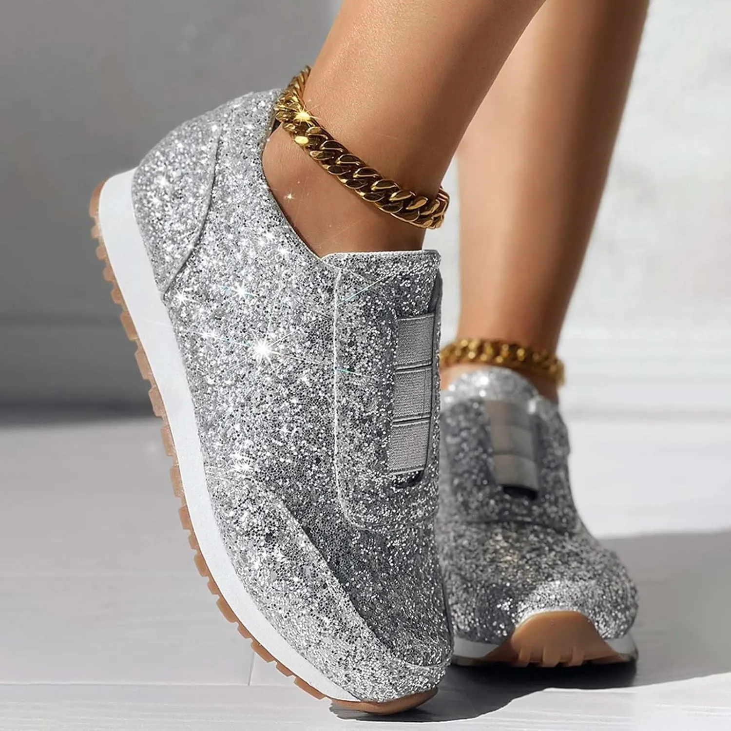 Womens Slip on Shoes Womens Slip on Walking Shoes Womens Shoes Sneakers Running Shoes Lightweight Tennis Shoes