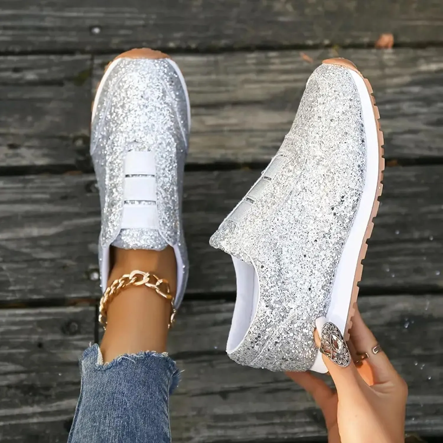 Womens Slip on Shoes Womens Slip on Walking Shoes Womens Shoes Sneakers Running Shoes Lightweight Tennis Shoes