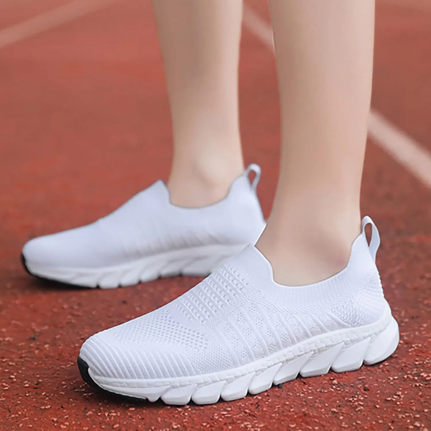 Women's Slip On Sneakers Casual Everyday Shoes Mens Casual Shoes Wide Width Women Shoes Casual Wedge Sneakers Waterproof Tennis Shoe Loafers Casual Slip On