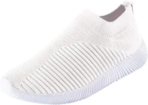 Women's Slip On Sneakers Casual Everyday Shoes Running Shoes for Men Wide Width Brown Casual Shoes White Sneakers Waterproof Tennis Shoe Cross Trainer Shoe