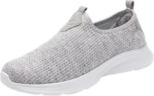 Women's Slip On Sneakers Casual Everyday Shoes Running Shoes for Men Wide Width Brown Casual Shoes White Sneakers Waterproof Tennis Shoe Cross Trainer Shoe