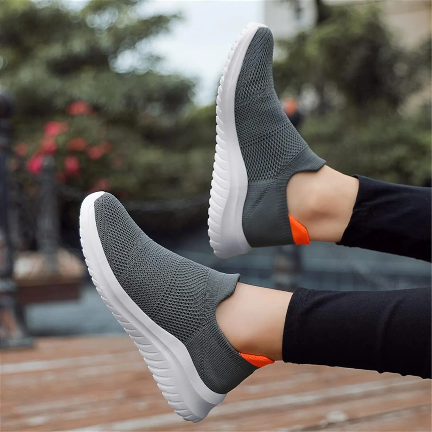 Women's Slip On Sneakers Casual Everyday Shoes Walking Shoes Women Comfort Casual Shoes for Fall Women Shoes Sneakers Steel Toe Tennis Shoe White Loafers