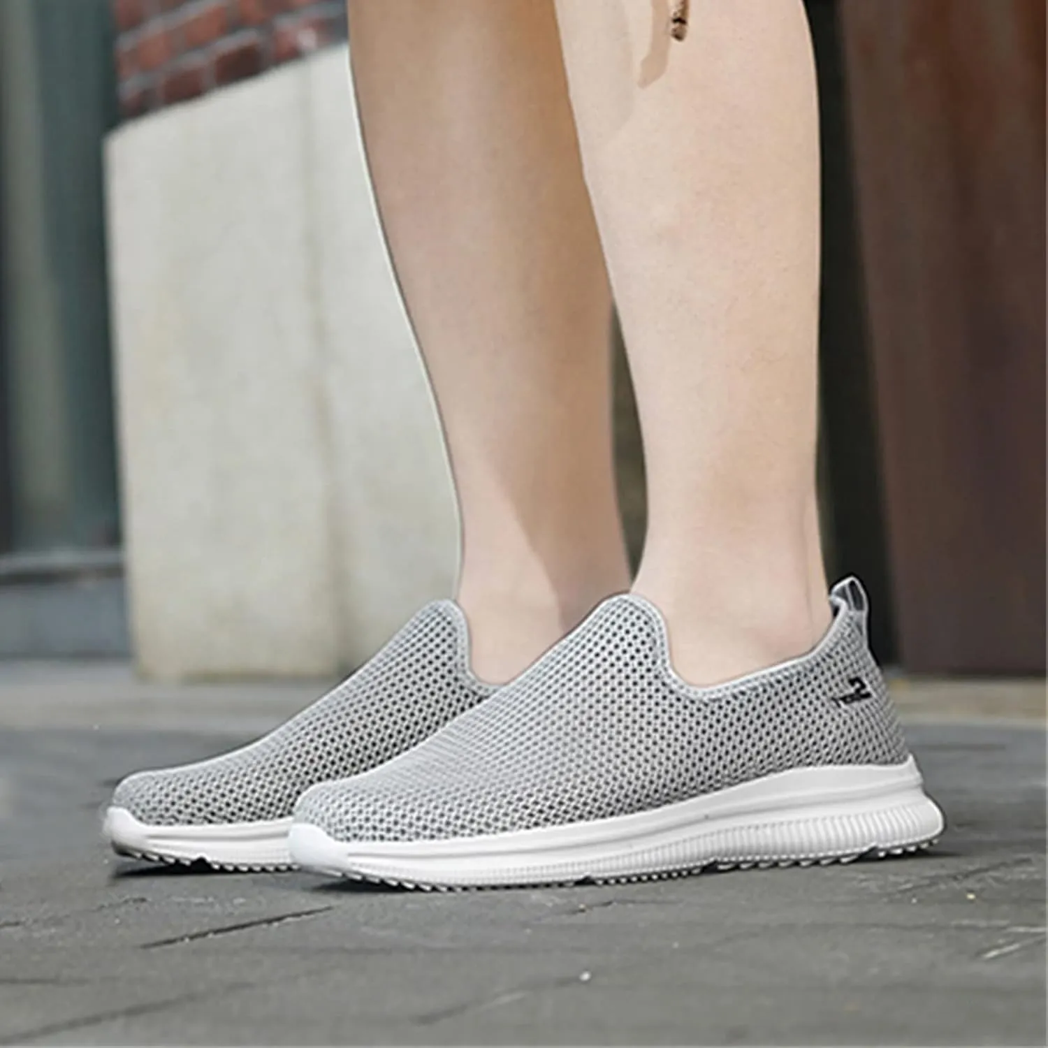Womens Slip On Walking Shoes Non Slip Running Shoes Walking Shoes Women Food Service Women Casual Shoes Men's Fashion Sneakers Waterproof Tennis Shoe Trainers Shoe