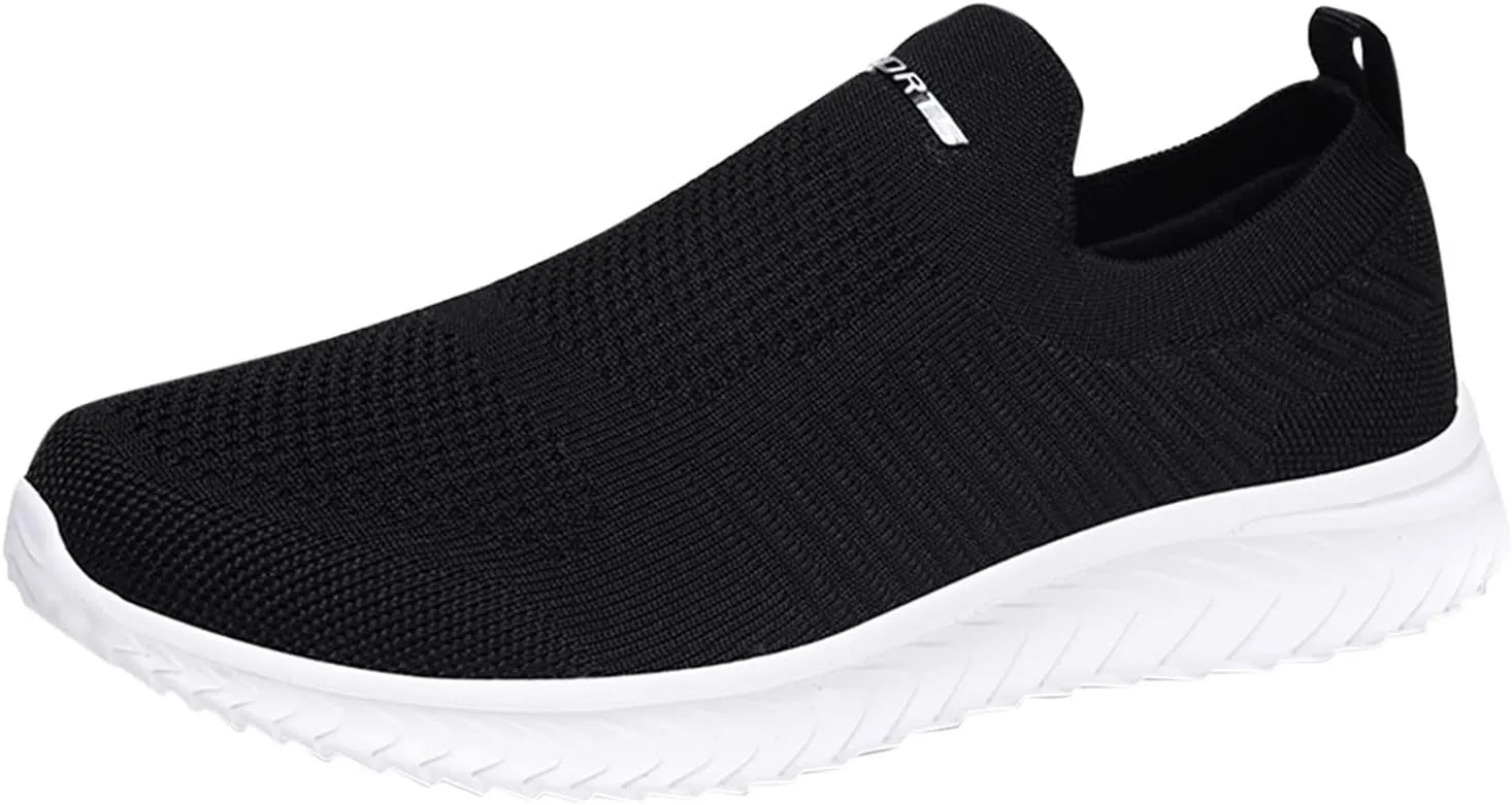 Women's Slip On Walking Shoes Running Comfortable Mens Running Shoes Loafers Shoes Dressy Casual Fashion Sneakers Slip On Tennis Shoe Casual Loafers