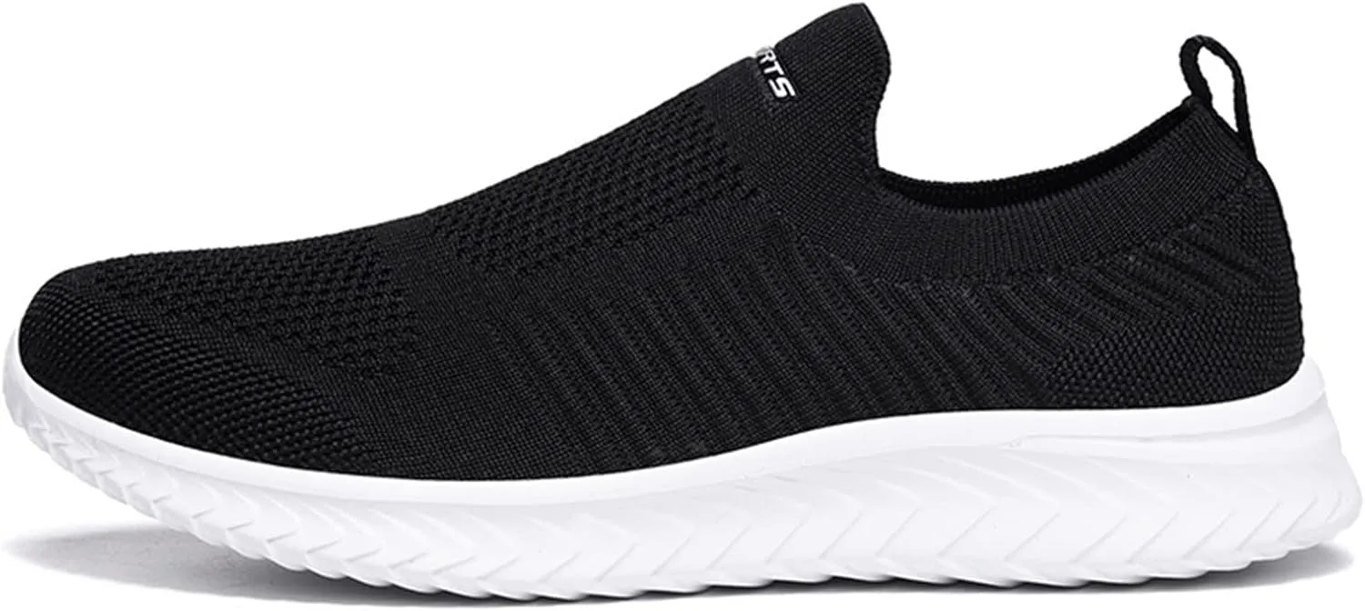 Women's Slip On Walking Shoes Running Comfortable Mens Running Shoes Loafers Shoes Dressy Casual Fashion Sneakers Slip On Tennis Shoe Casual Loafers