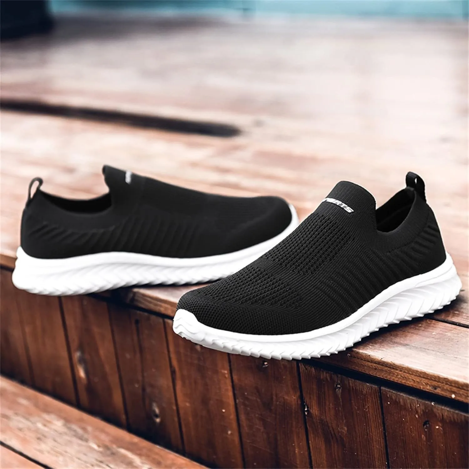 Women's Slip On Walking Shoes Running Comfortable Mens Running Shoes Loafers Shoes Dressy Casual Fashion Sneakers Slip On Tennis Shoe Casual Loafers