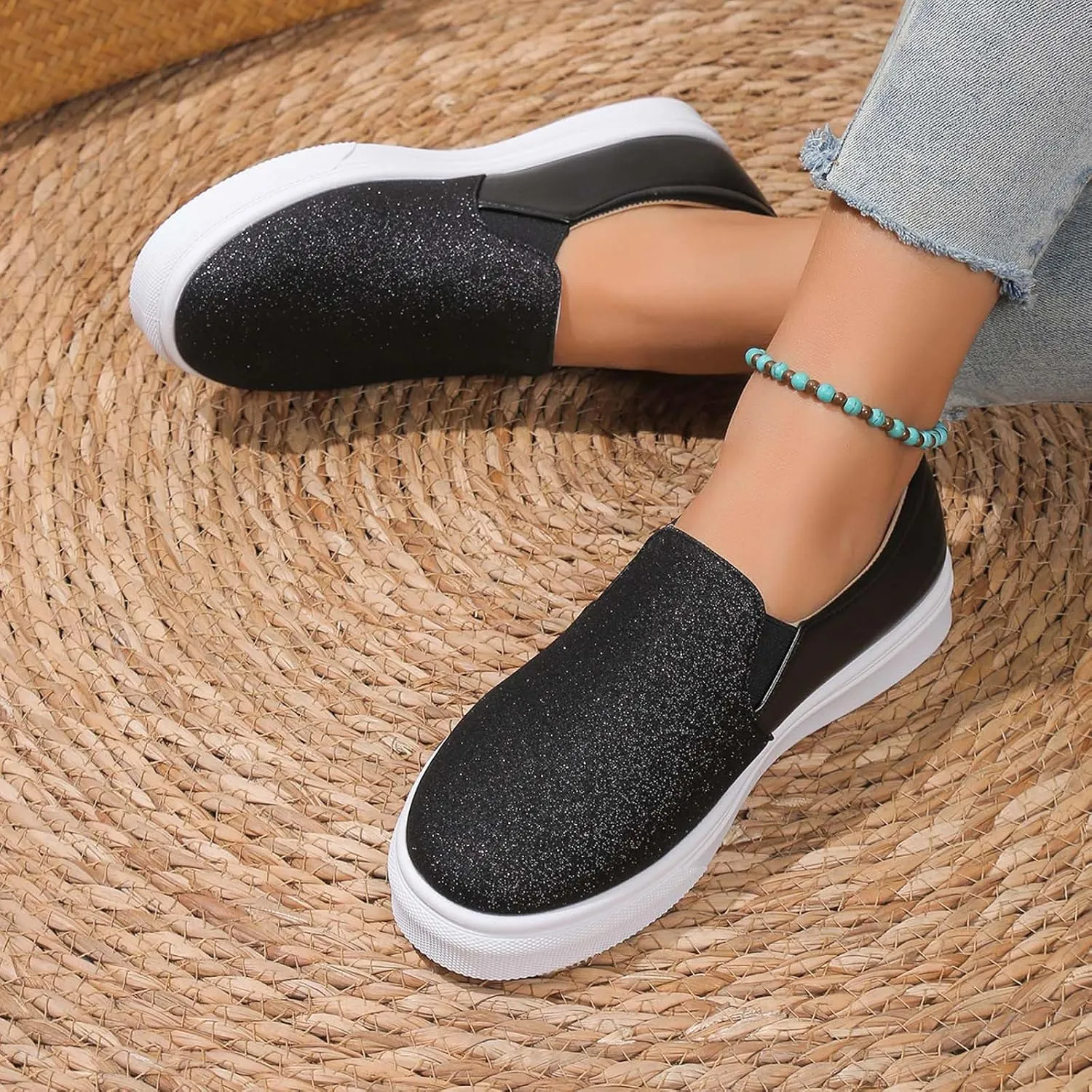 Womens Sneakers Lace Up Fashion Comfortable Walking Shoes Women High Top Lightweight Comfort Casual Workout Shoes