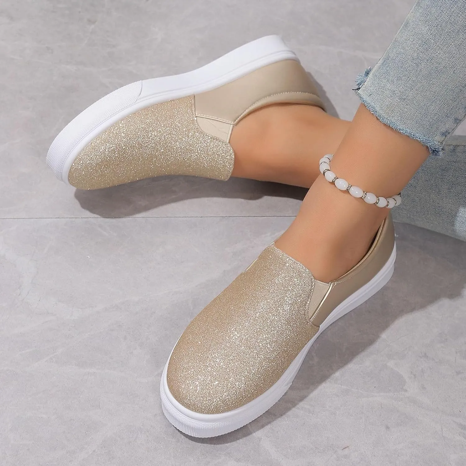 Womens Sneakers Lace Up Fashion Comfortable Walking Shoes Women High Top Lightweight Comfort Casual Workout Shoes