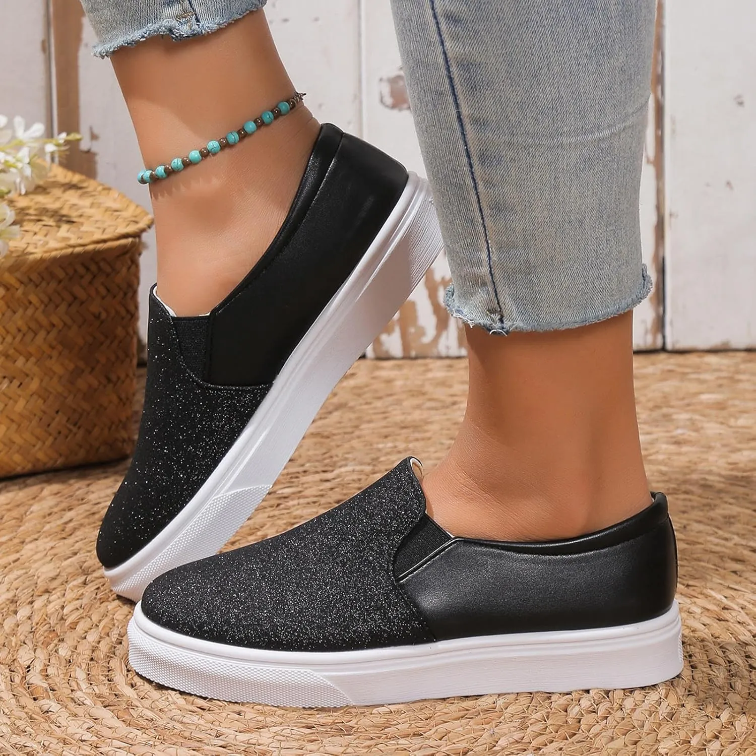 Womens Sneakers Lace Up Fashion Comfortable Walking Shoes Women High Top Lightweight Comfort Casual Workout Shoes